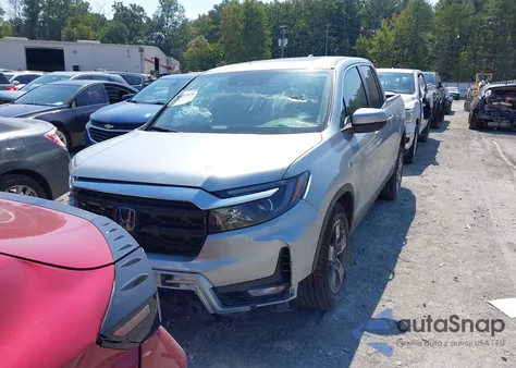 2025 Honda Ridgeline Rtl z USA, uszkodzony, nr VIN 5FPYK3F52SB041081